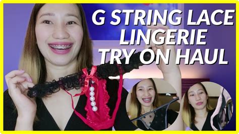 G STRING TRY ON HAUL!